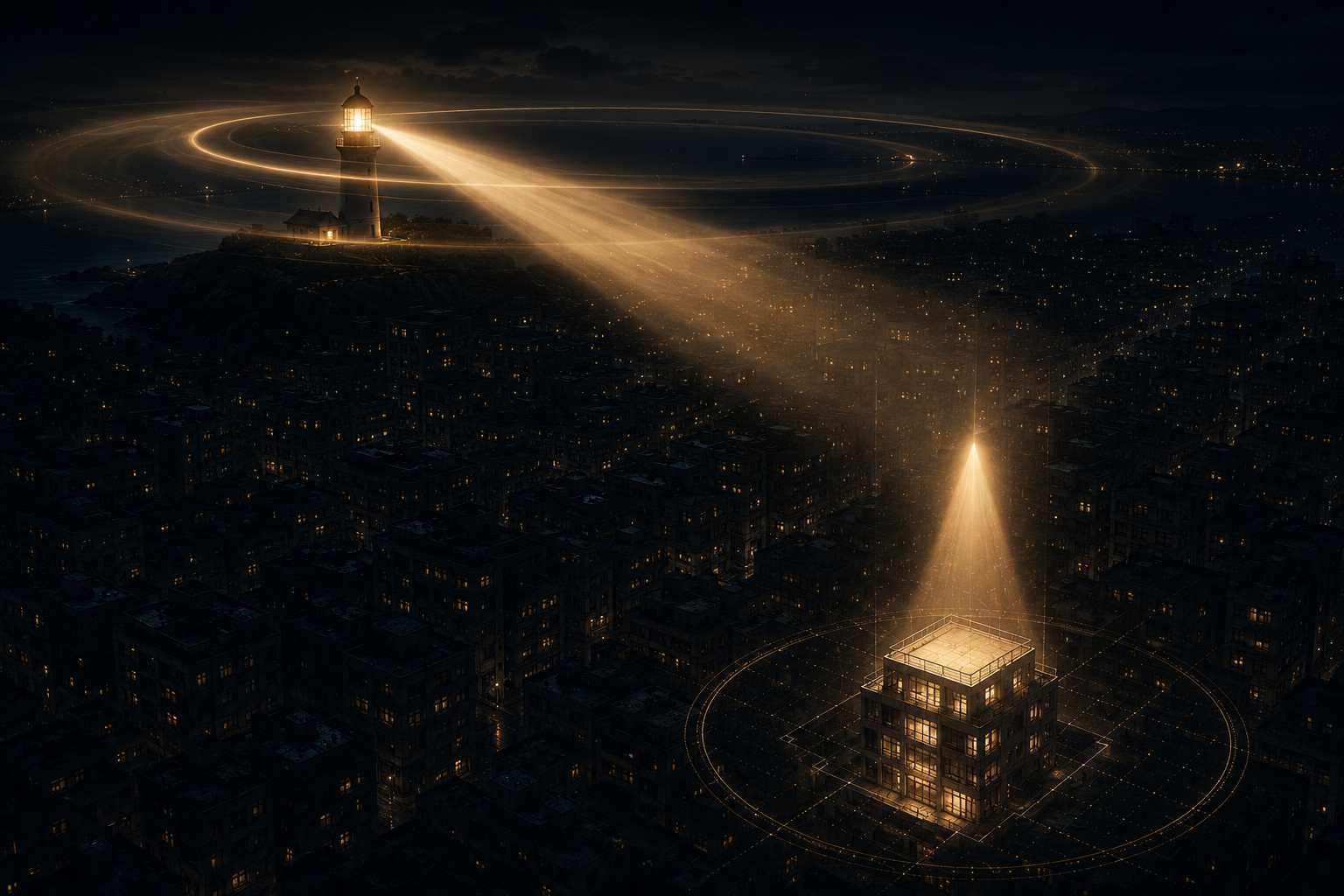 深白由來－燈塔