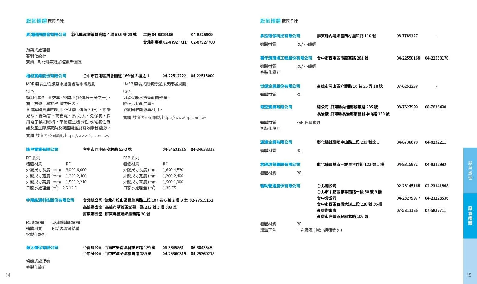 工研院沼氣發電型錄設計作品 8